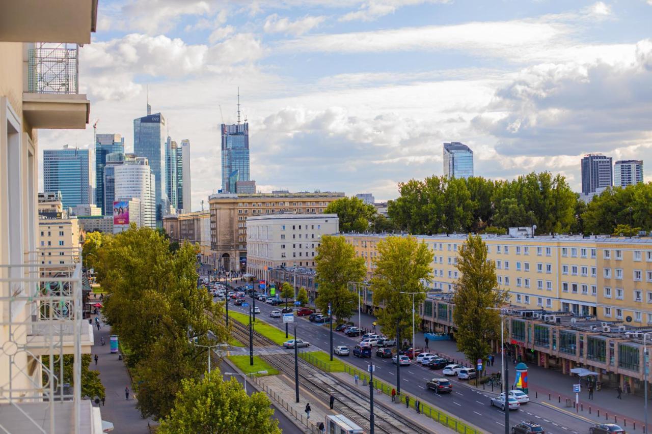 Large Flat. Great View. City Center. Warsaw Ngoại thất bức ảnh